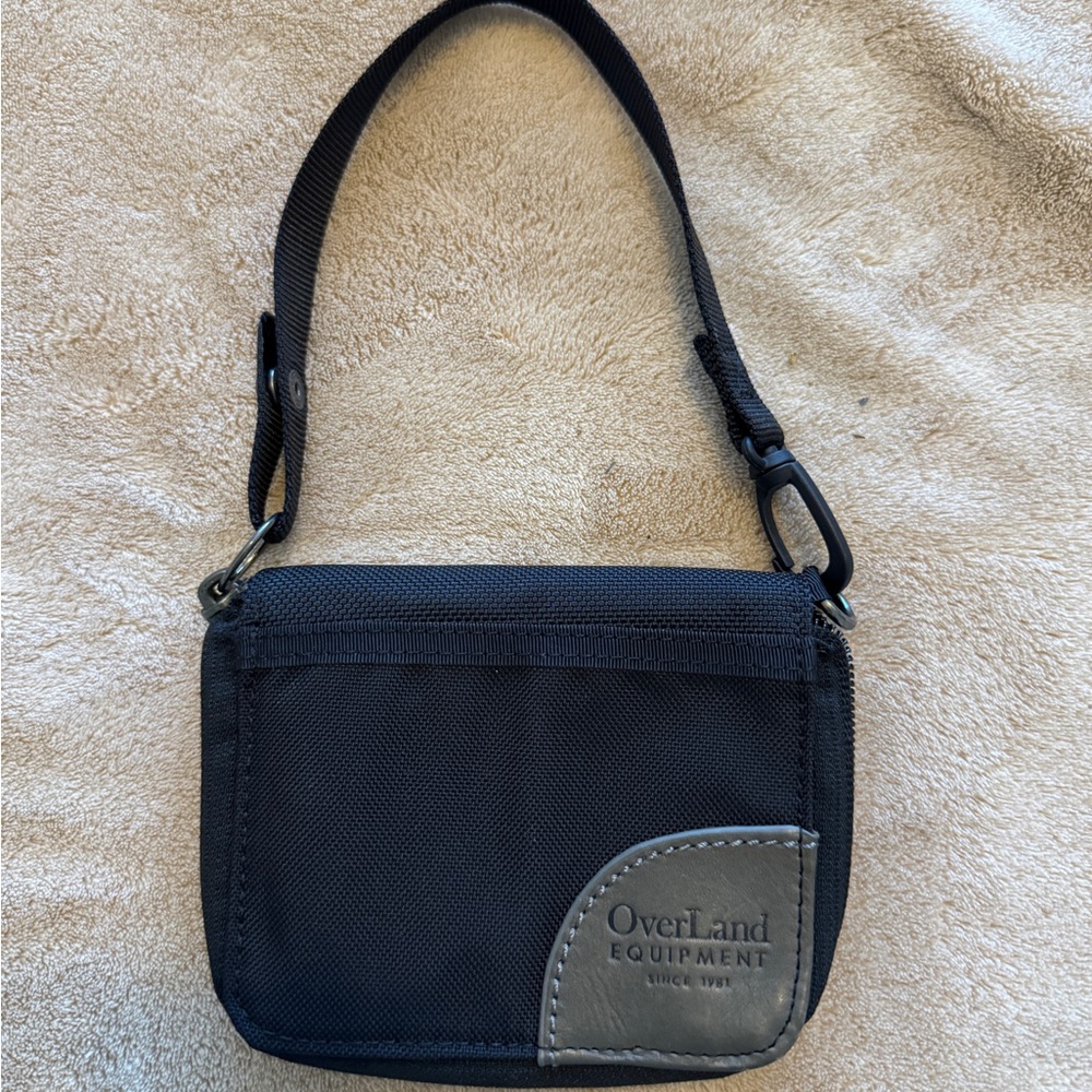 OverLand Equipment Black Nylon Wallet